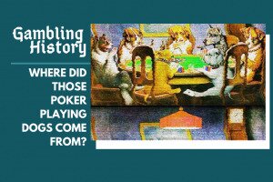 the story behind those dogs playing poker, dogs playing poker picture
