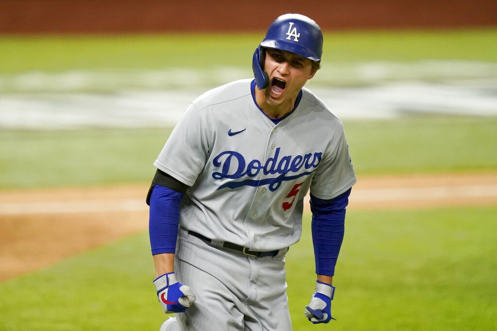 dodgers corey seager world series odds