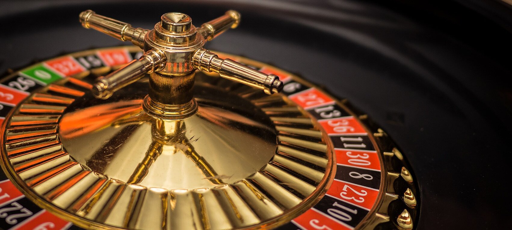 roulette wheel at casino