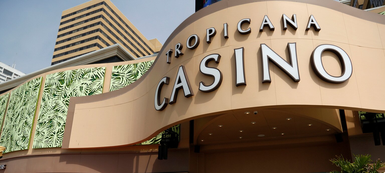 tropicana casino entrance in Atlantic City, New Jersey