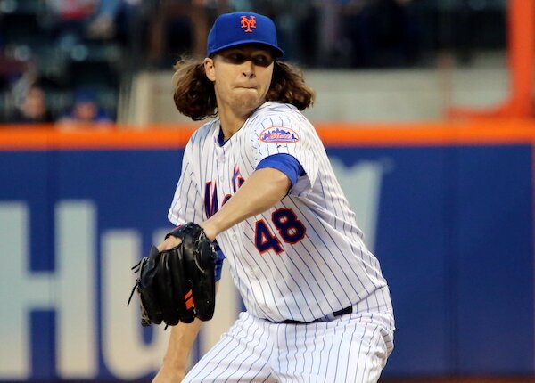 jacob degrom pitching for ny mets