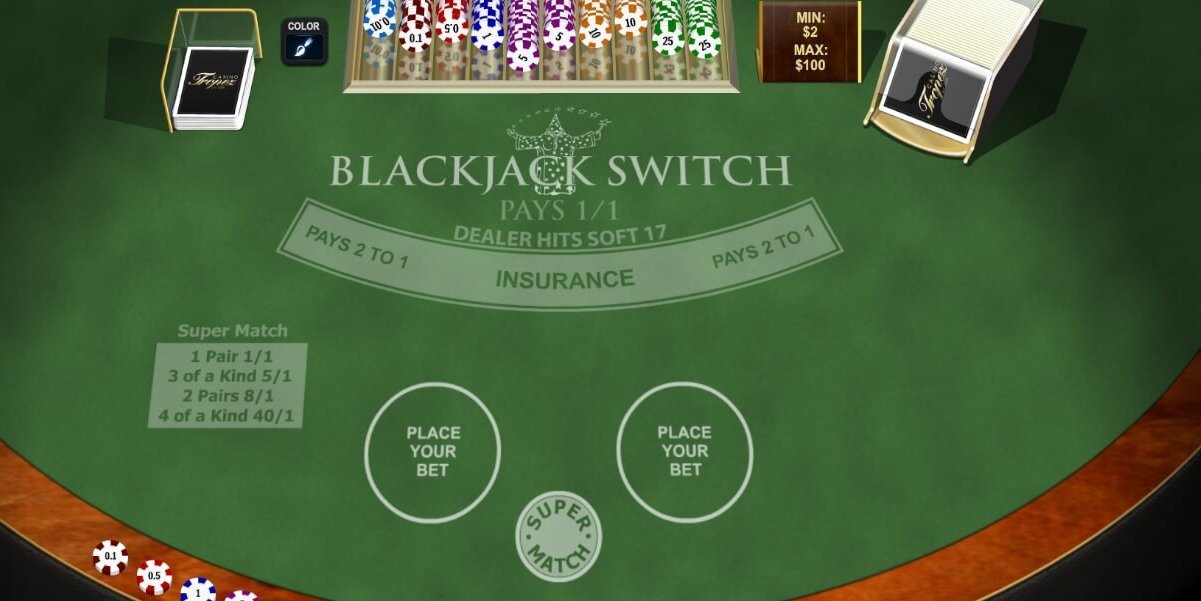 Estrategias eficaces Blackjack Switch